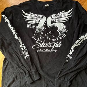 75th Anniversary Sturgis Long Sleeve T-Shirt.